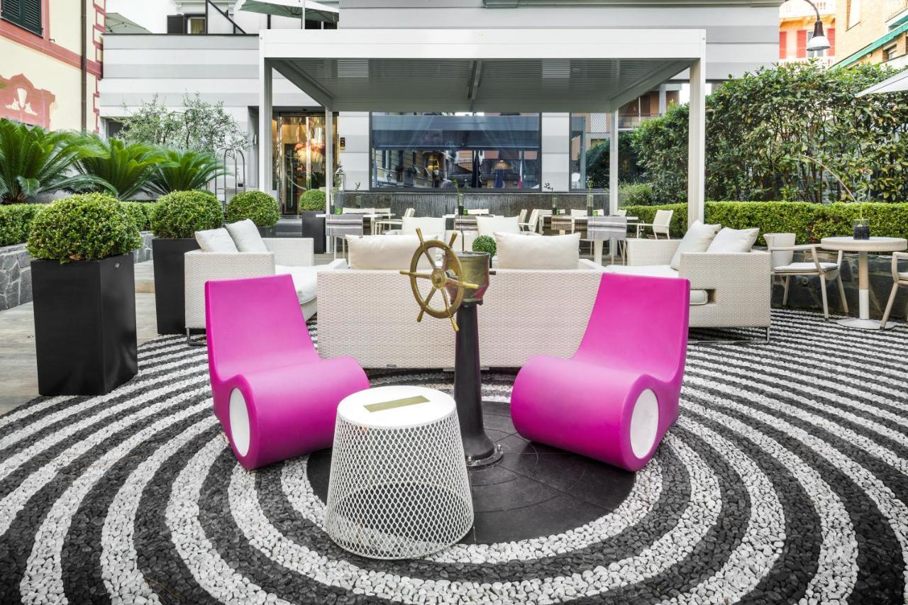 Lhp Hotel Santa Margherita Palace & Spa Santa Margherita Ligure Bagian luar foto The hotel's lobby